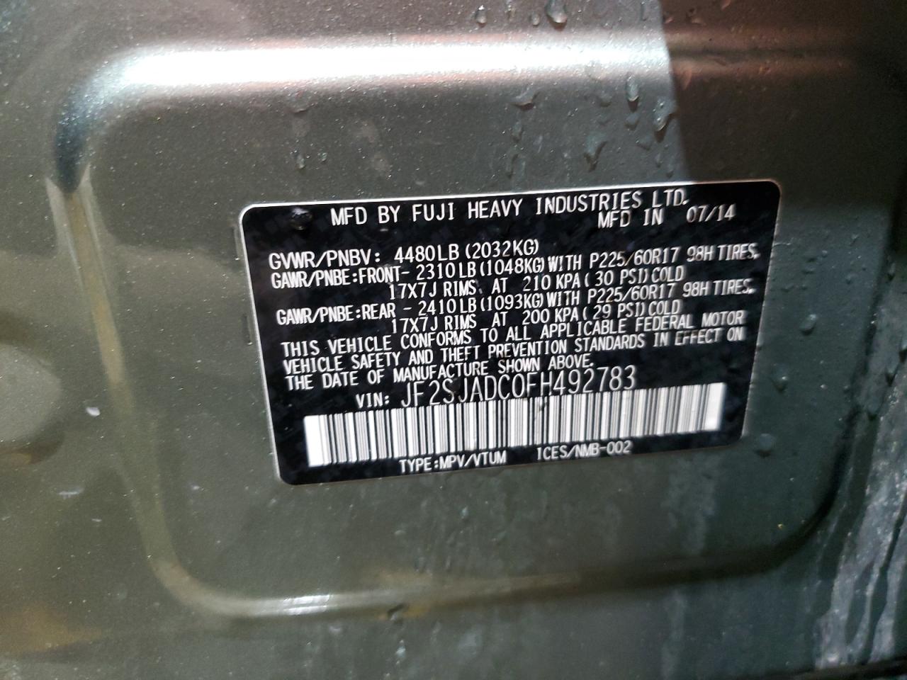 2015 Subaru Forester - Image 13