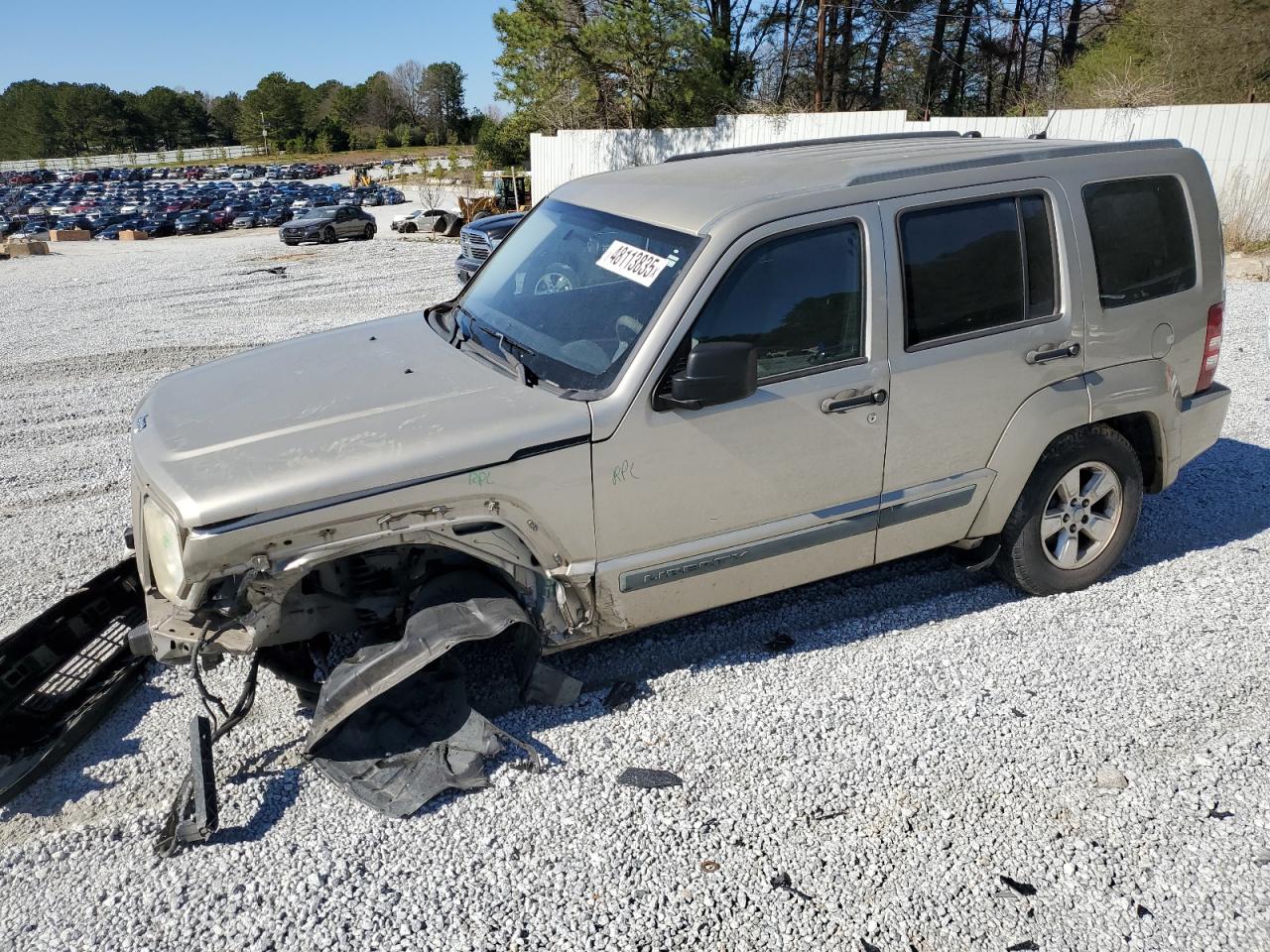 2010 Jeep Liberty Sport იყიდება Fairburn-ში, GA - Front End