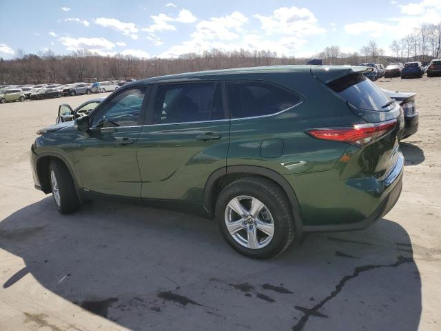 TOYOTA HIGHLANDER 2023 Zielony