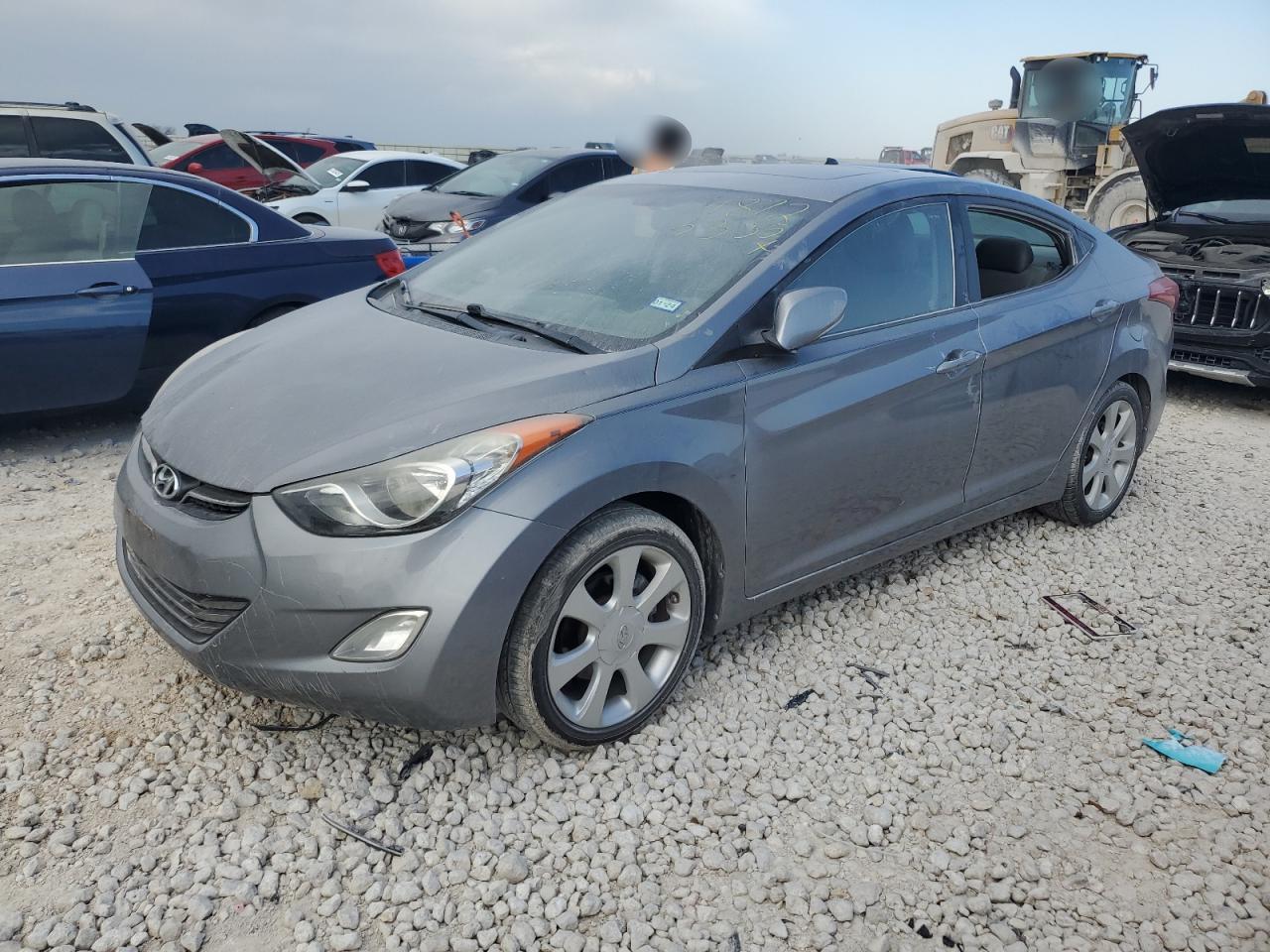 2011 Hyundai Elantra Gls للبيع في Temple، TX - Vandalism