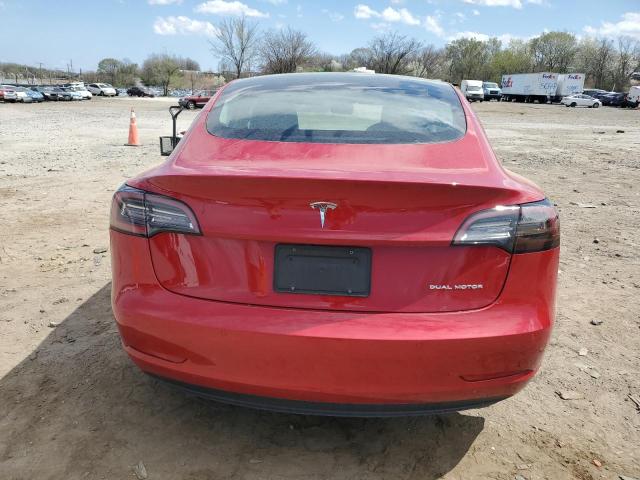  TESLA MODEL 3 2022 Red