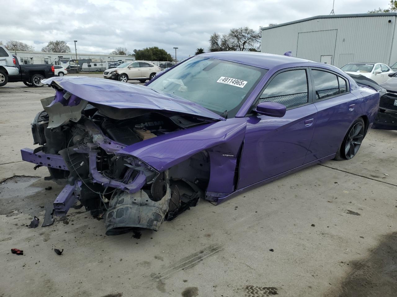 2016 Dodge Charger R/T იყიდება Sacramento-ში, CA - Vandalism