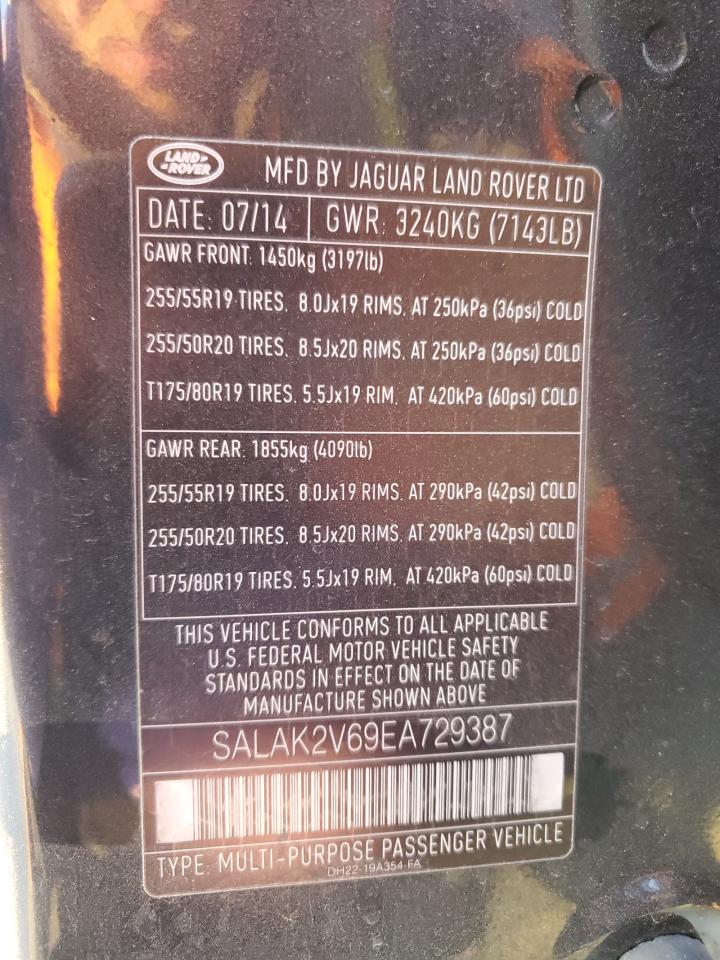 2014 Land Rover LR4 - Image 15