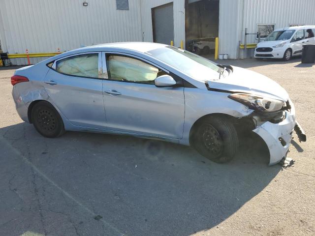  HYUNDAI ELANTRA 2012 Granatowy