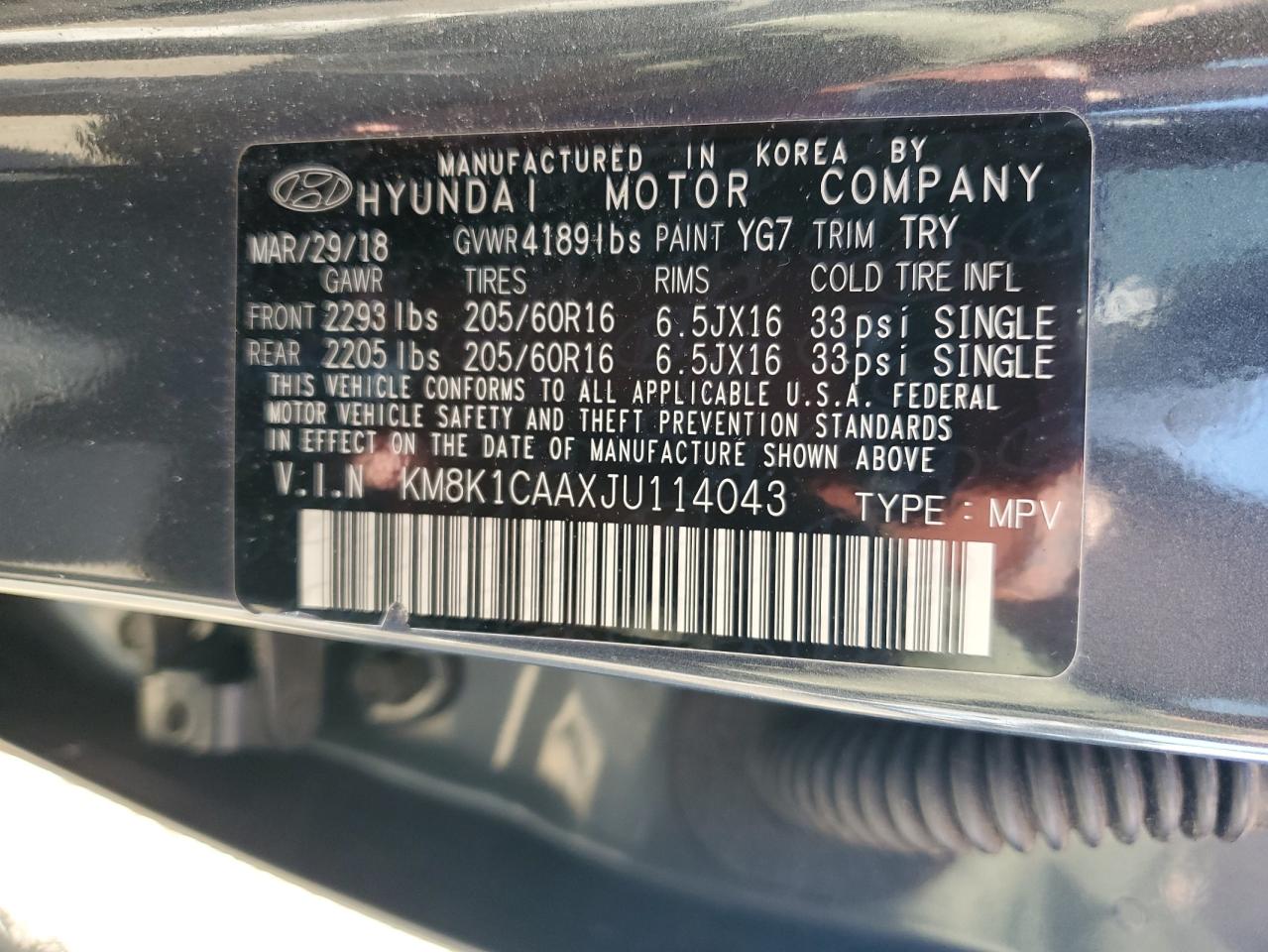 2018 Hyundai Kona - Image 14
