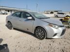 2015 Toyota Corolla L للبيع في San Antonio، TX - Front End