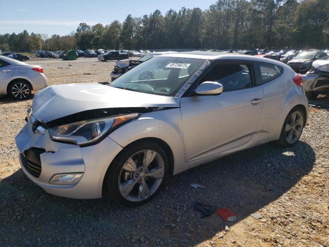 Coupet HYUNDAI VELOSTER 2016 Srebrny