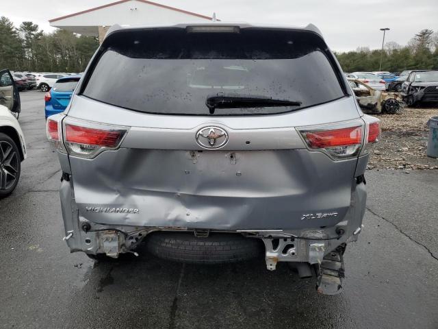  TOYOTA HIGHLANDER 2015 Srebrny
