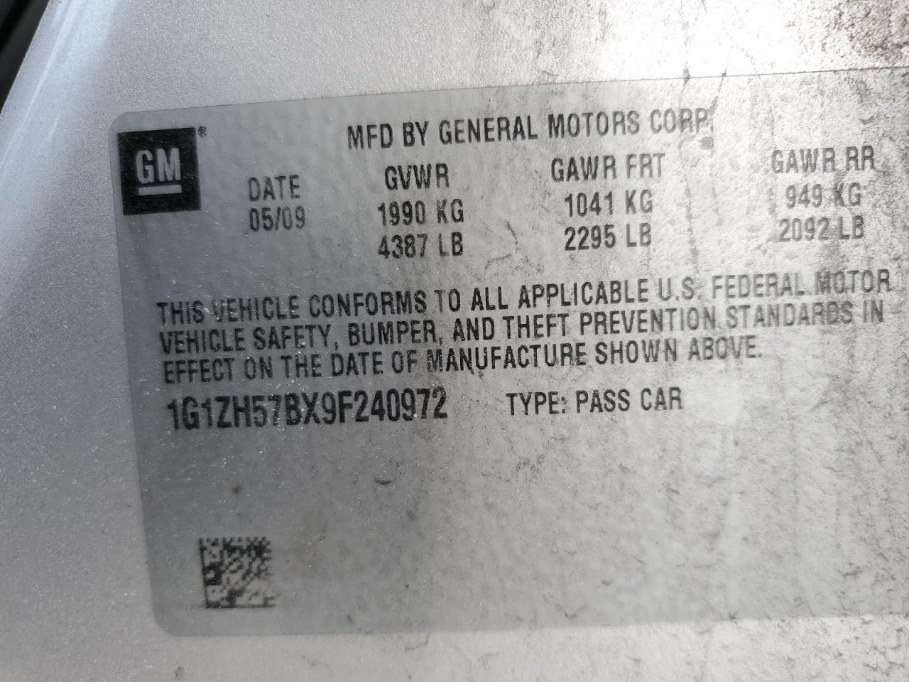 2009 Chevrolet Malibu - Image 14