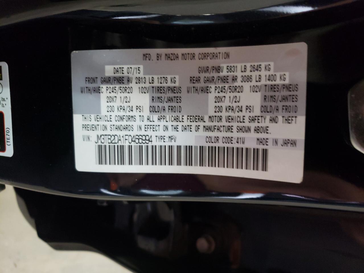 2015 Mazda CX-9 - Image 13