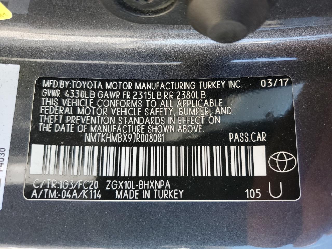 2018 Toyota C-HR - Image 14