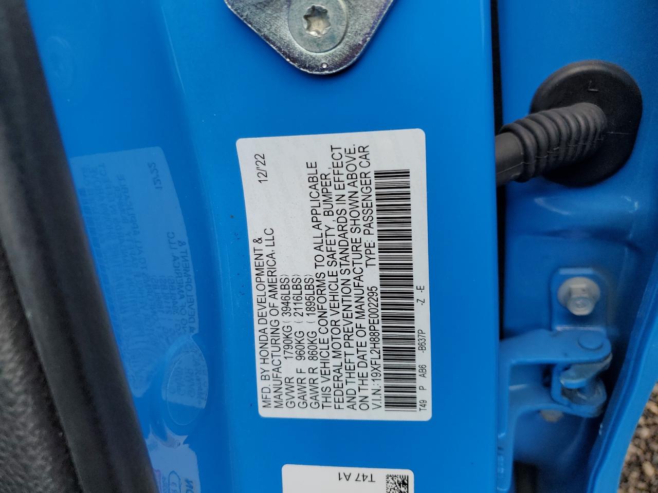 2023 Honda Civic - Image 12