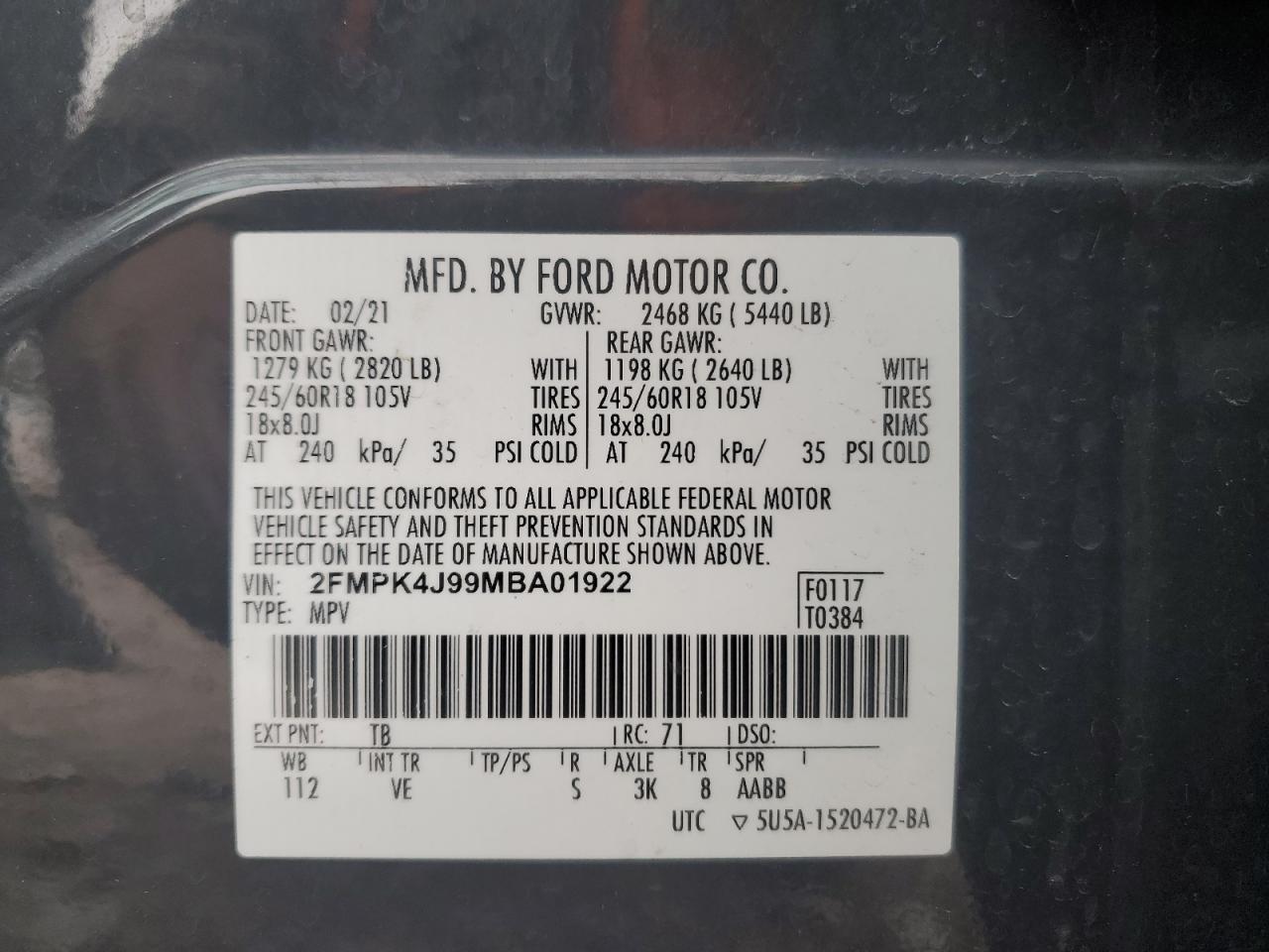 2021 Ford Edge - Image 13