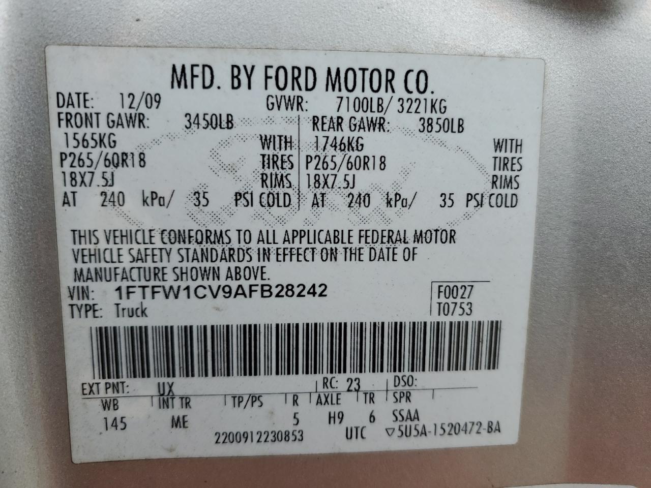 2010 Ford F-150 - Image 12