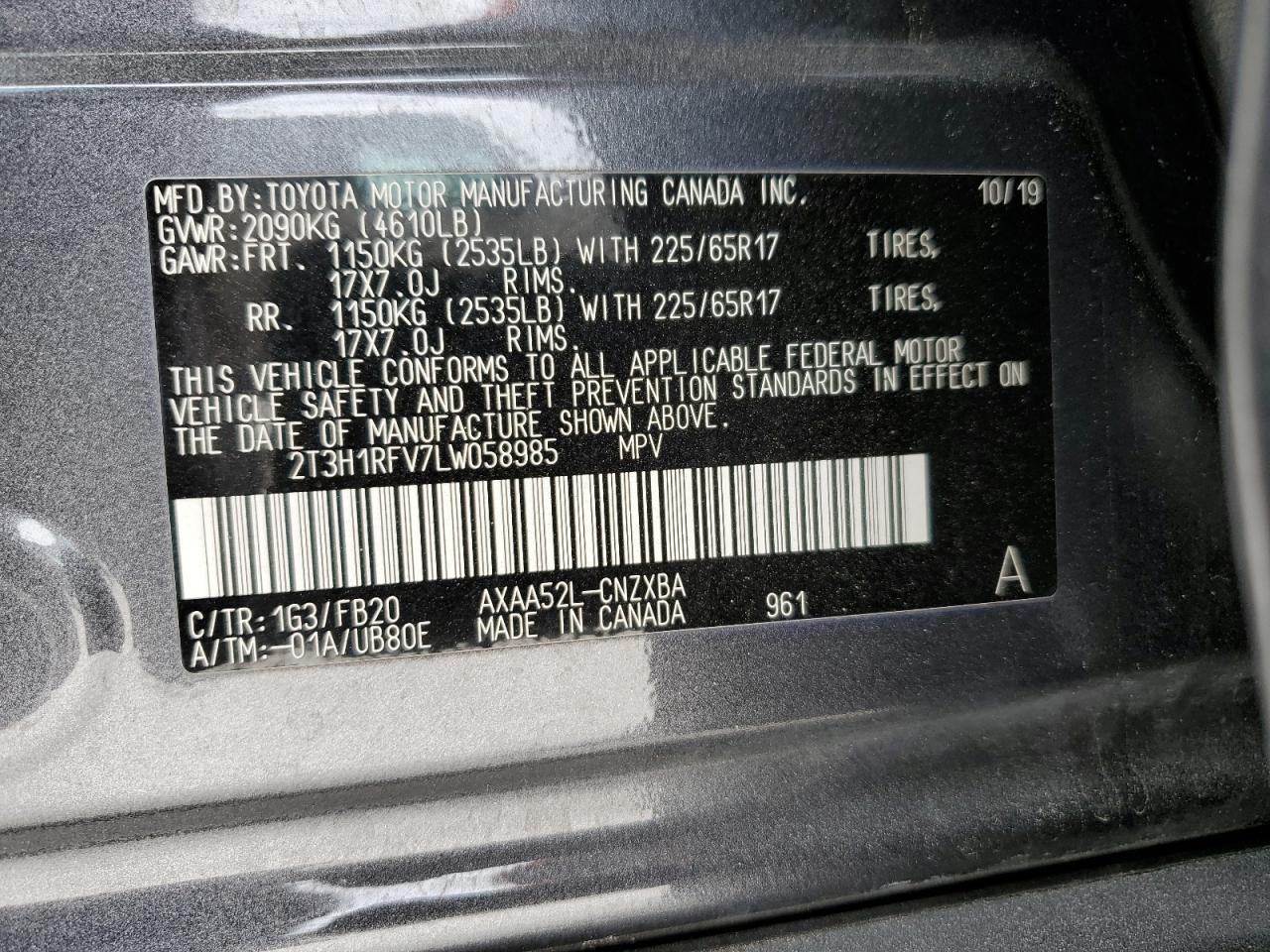2020 Toyota RAV 4 - Image 15