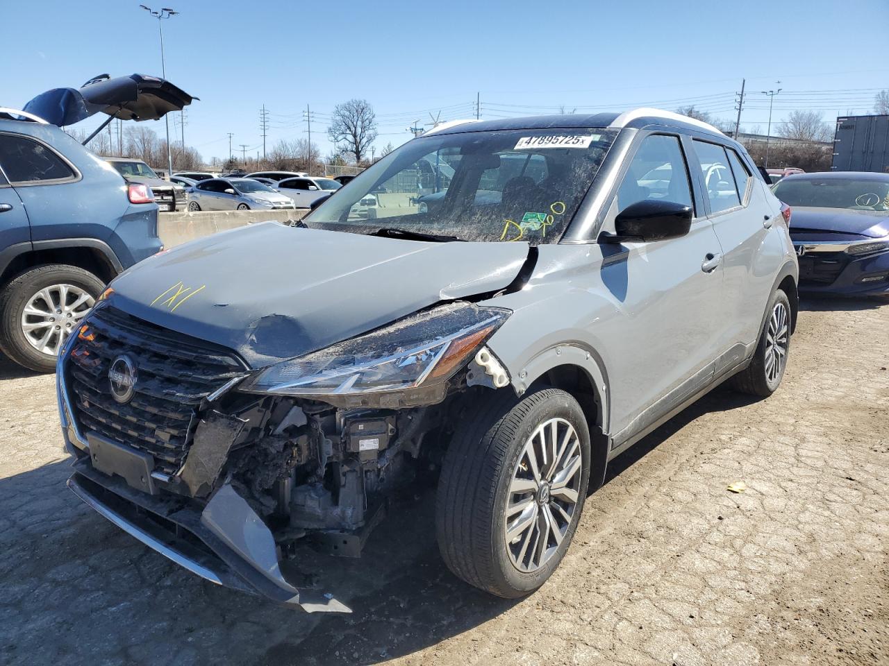2022 Nissan Kicks Sv იყიდება Bridgeton-ში, MO - Front End