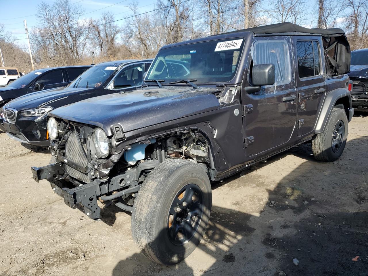 2021 Jeep Wrangler Unlimited Sport за продажба в Marlboro, NY - Vandalism