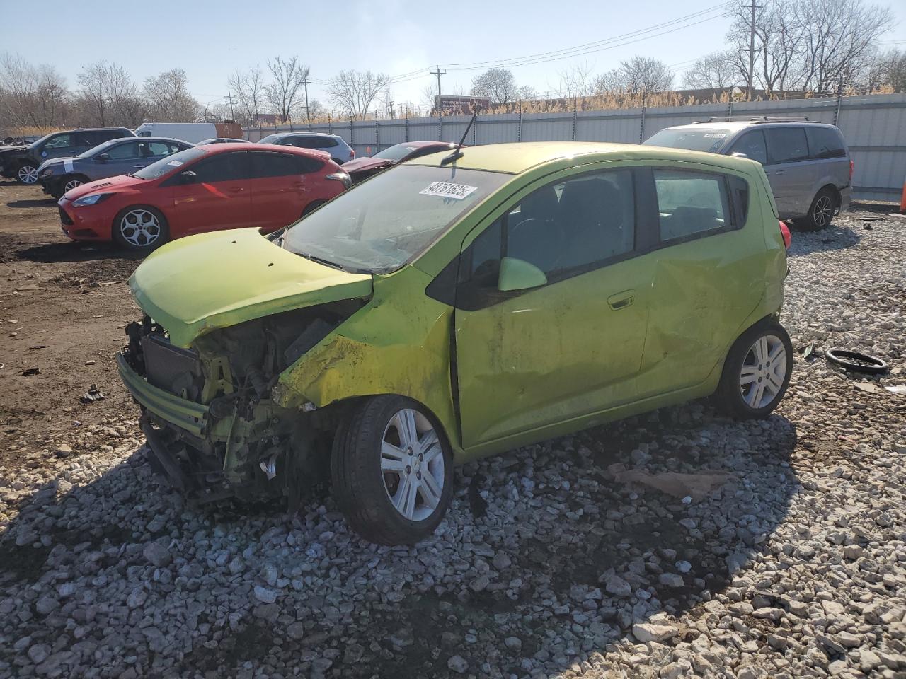 2013 Chevrolet Spark Ls продається в Chicago Heights, IL - All Over