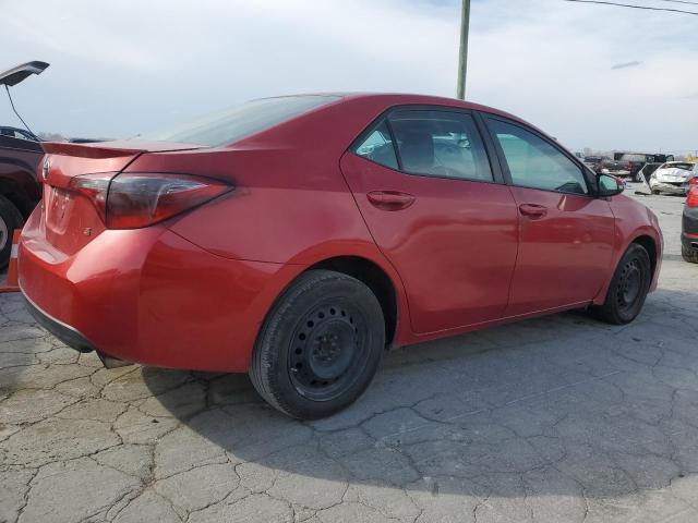  TOYOTA COROLLA 2015 Czerwony