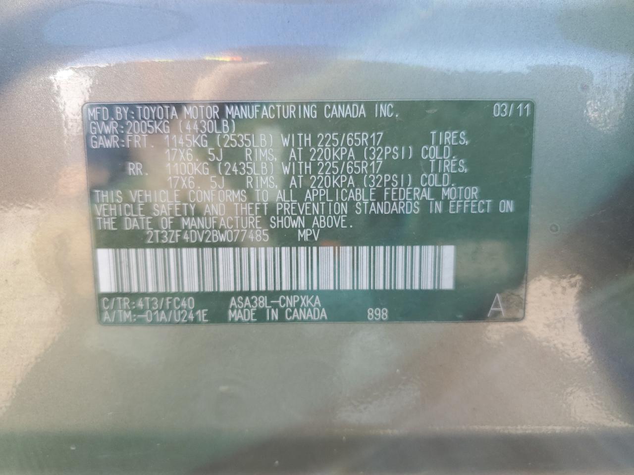 2011 Toyota RAV 4 - Image 13