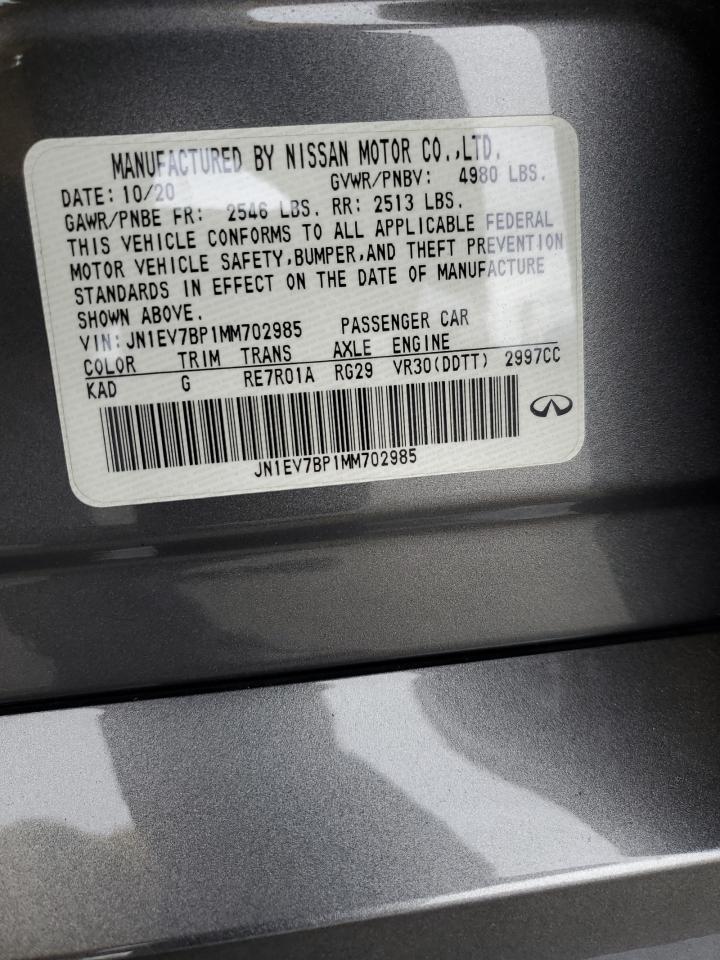 2021 Infiniti Q50 - Image 12