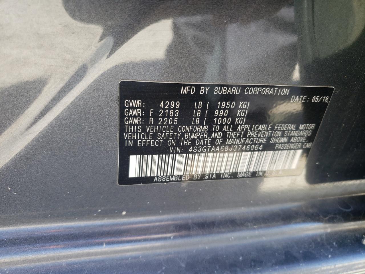 2018 Subaru Impreza - Image 12