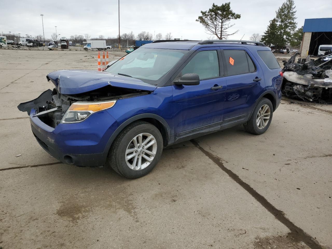 2015 Ford Explorer იყიდება Woodhaven-ში, MI - Front End