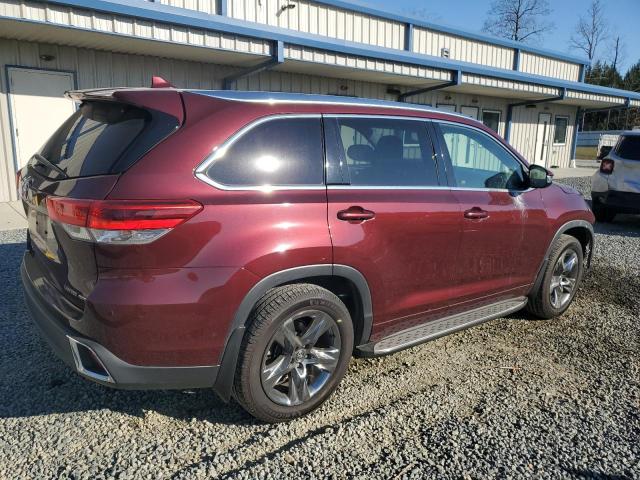  TOYOTA HIGHLANDER 2018 Burgundy