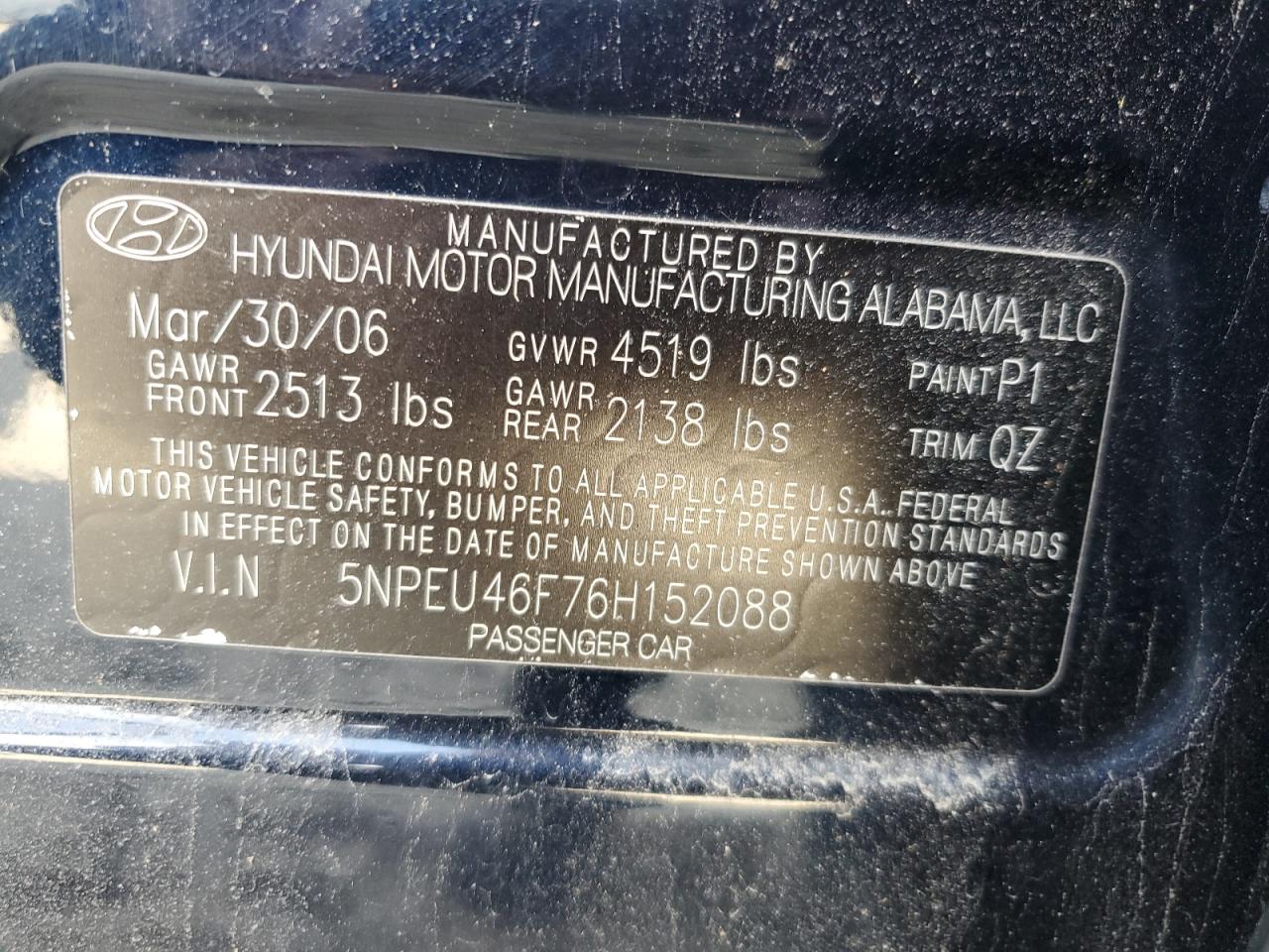 2006 Hyundai Sonata - Image 12