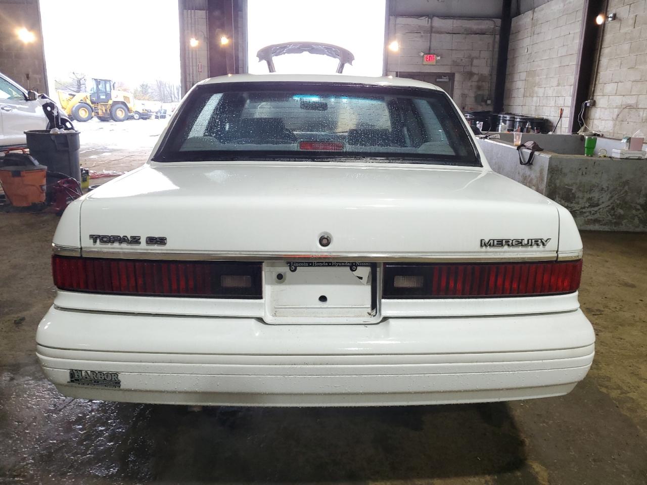 1993 Mercury Topaz Gs VIN: 2MEPM36U2PB600122 Lot: 50370545