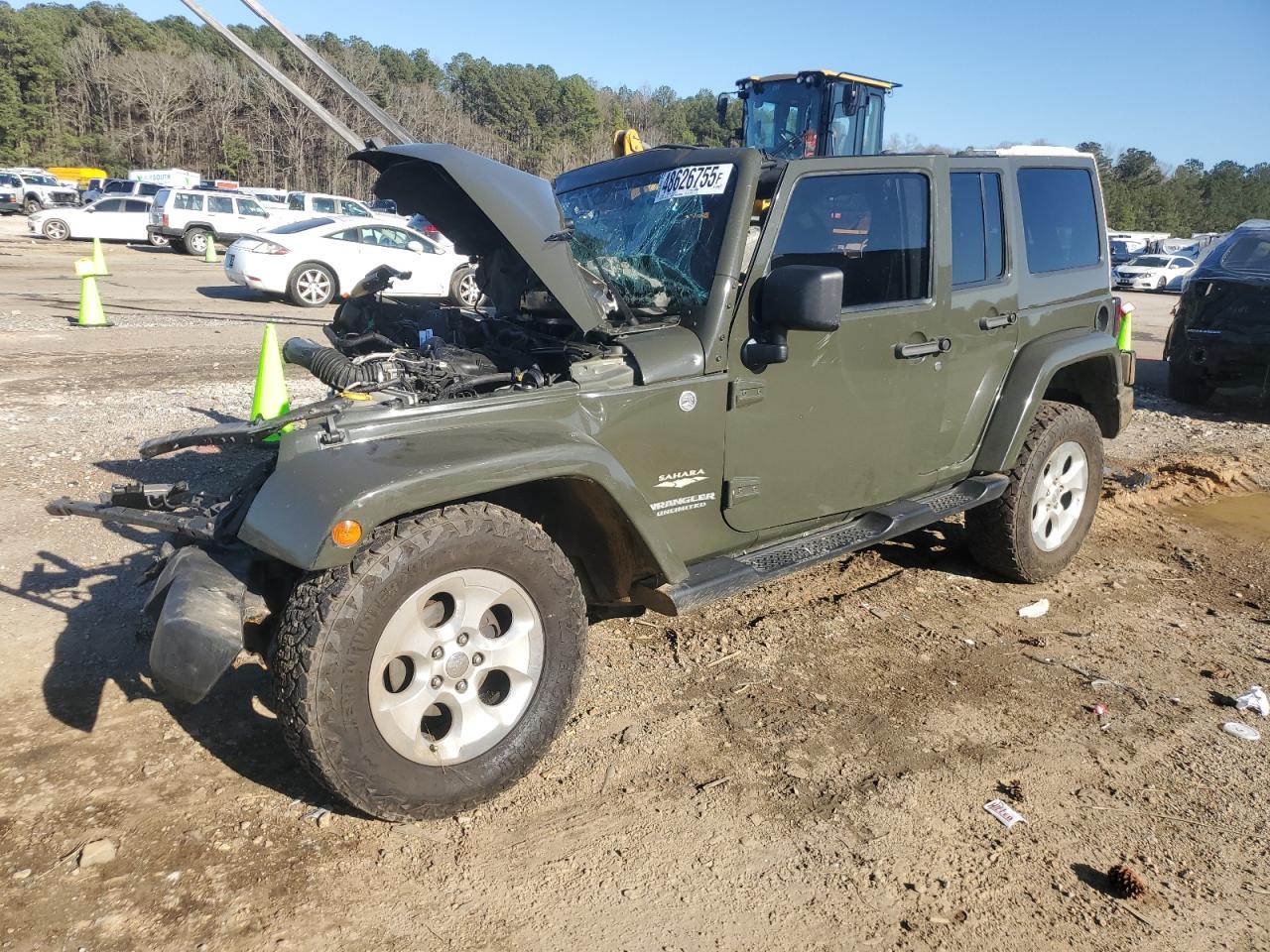 2015 Jeep Wrangler Unlimited Sahara de vânzare în Florence, MS - All Over