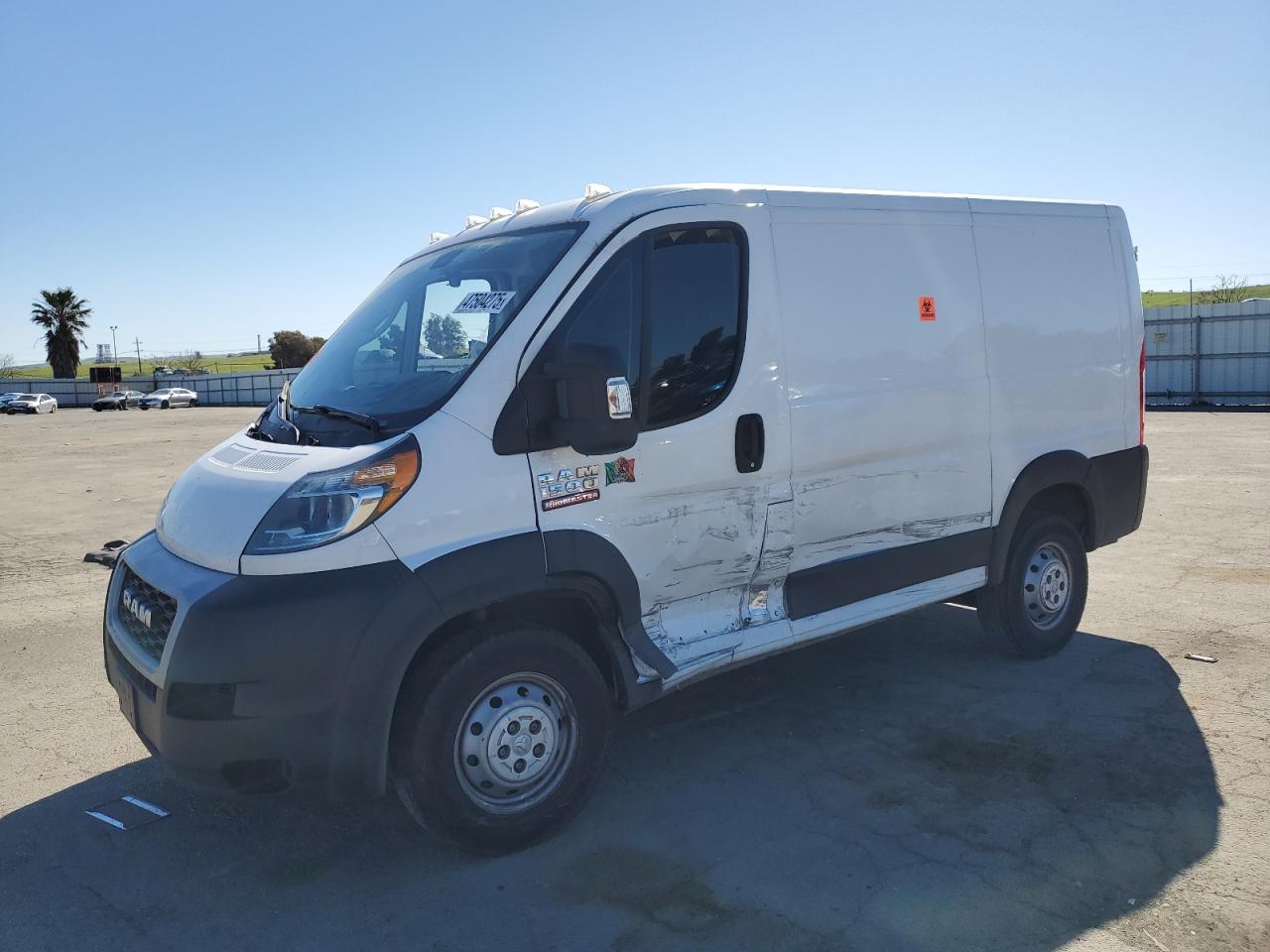 2021 Ram Promaster 1500 1500 Standard de vânzare în Martinez, CA - Side