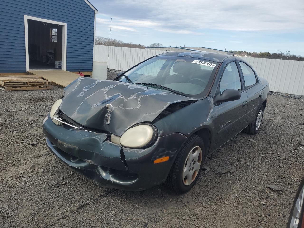 2001 Dodge Neon Se продається в Assonet, MA - Front End