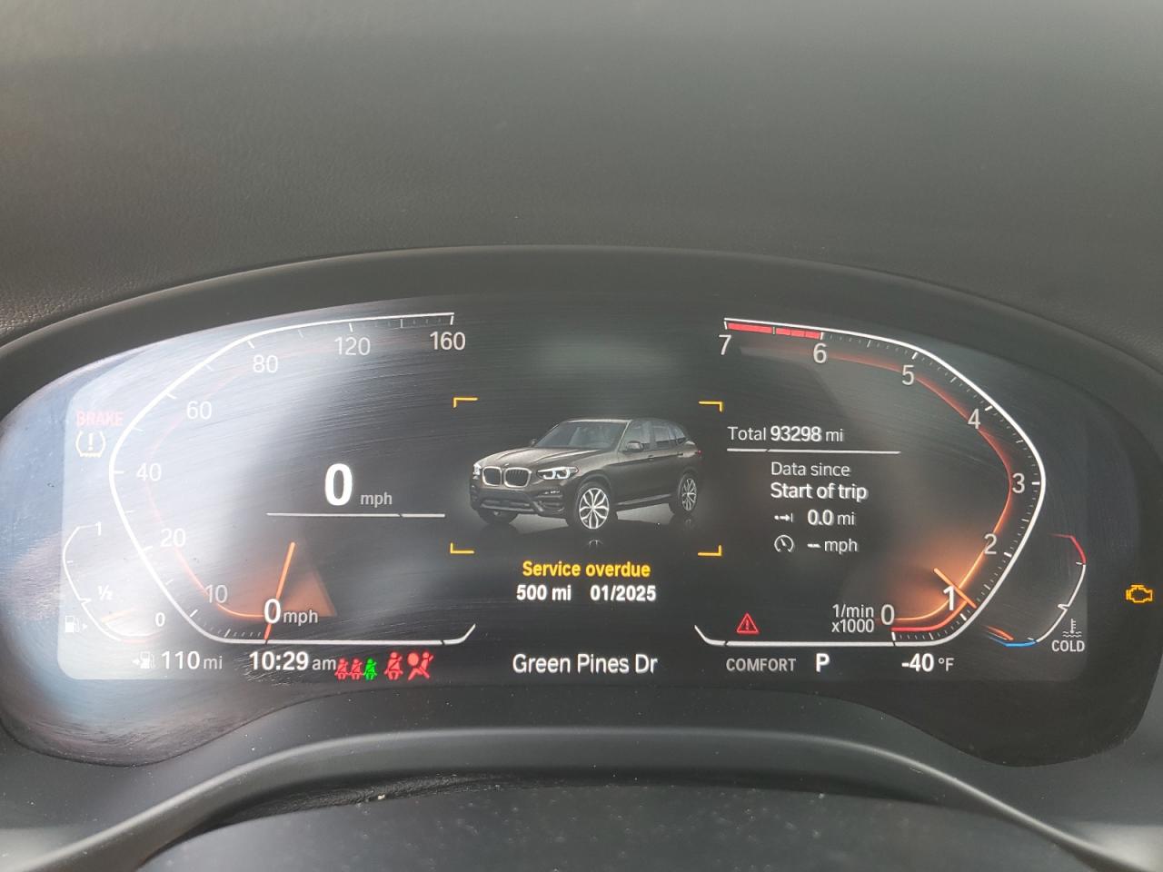 2020 BMW X3 Sdrive30I VIN: 5UXTY3C07LLU72779 Lot: 51148315