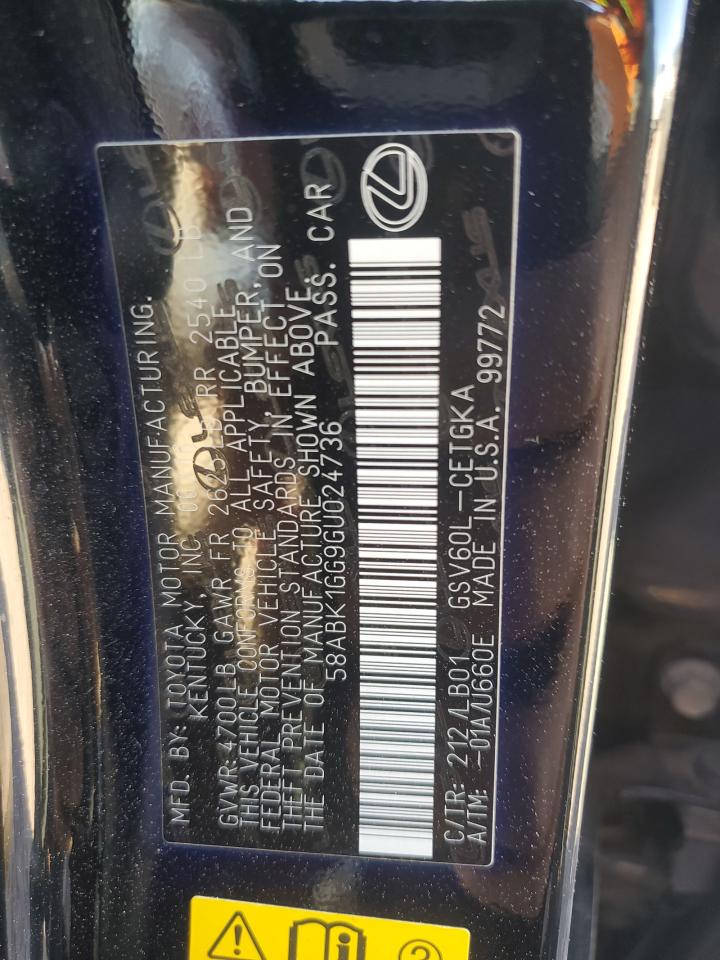 2016 Lexus ES - Image 12