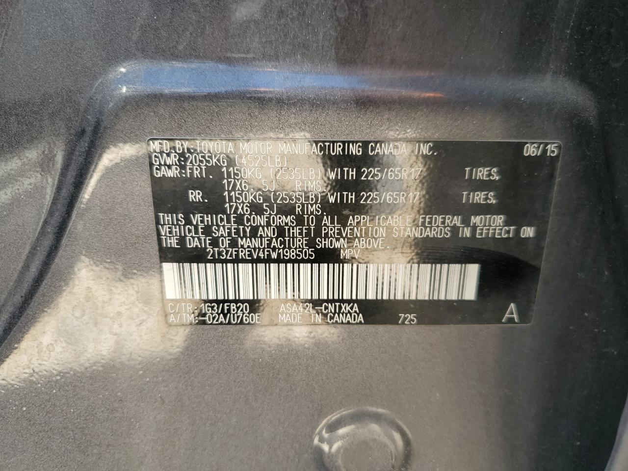 2015 Toyota RAV 4 - Image 12