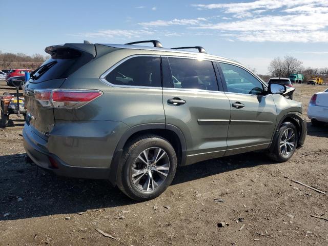  TOYOTA HIGHLANDER 2016 Gray