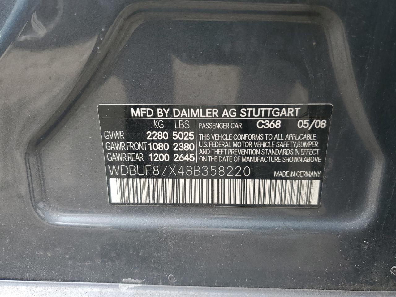 2008 Mercedes-Benz E-klasse - Image 12
