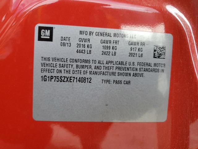 2014 CHEVROLET CRUZE   