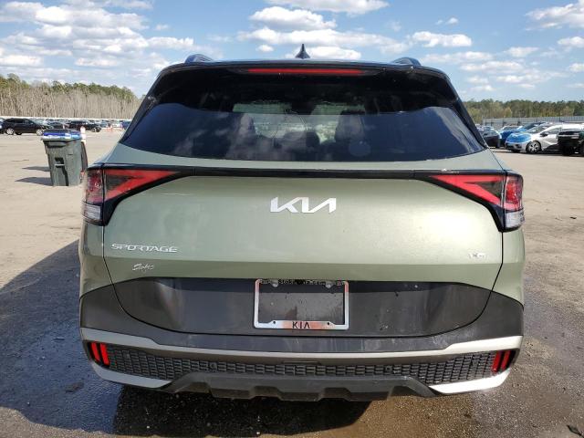  KIA SPORTAGE X 2023 Зеленый