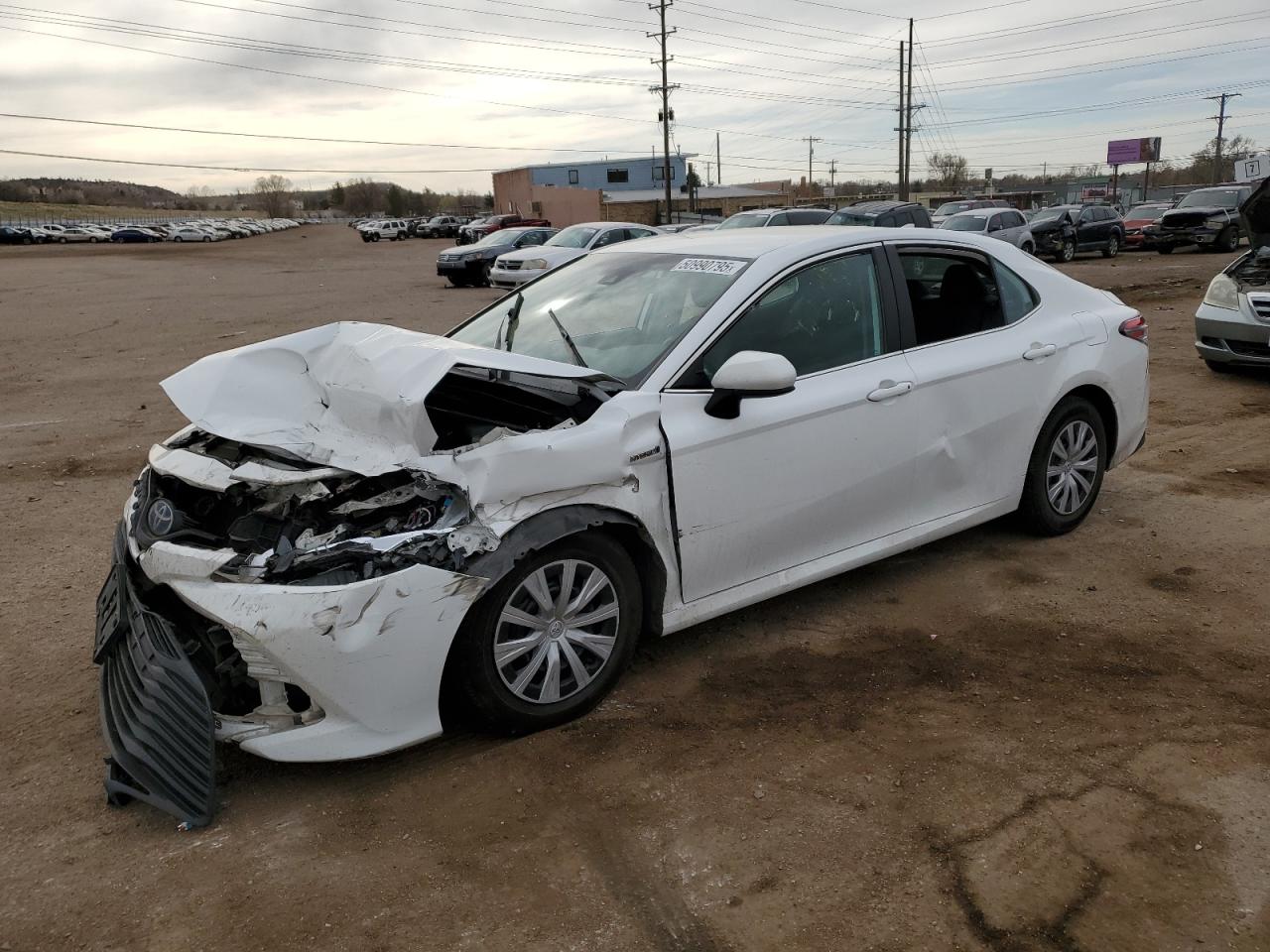 2020 Toyota Camry Le en Venta en Colorado Springs, CO - Front End