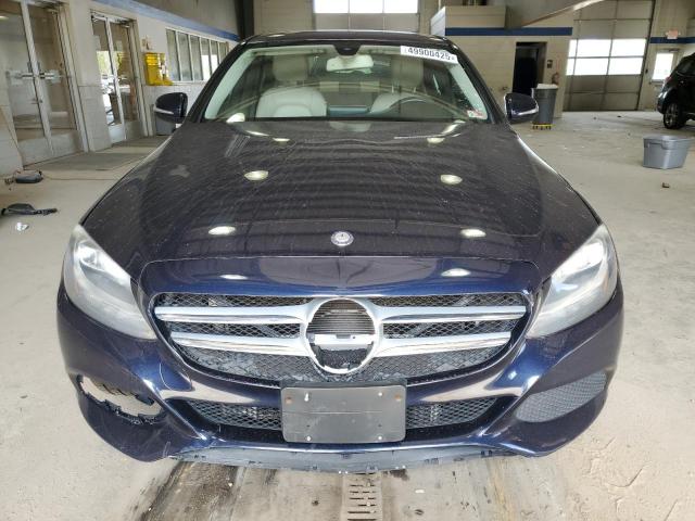 Sedans MERCEDES-BENZ C-CLASS 2015 Granatowy