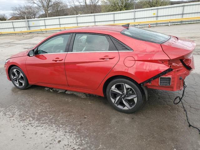  HYUNDAI ELANTRA 2021 Красный