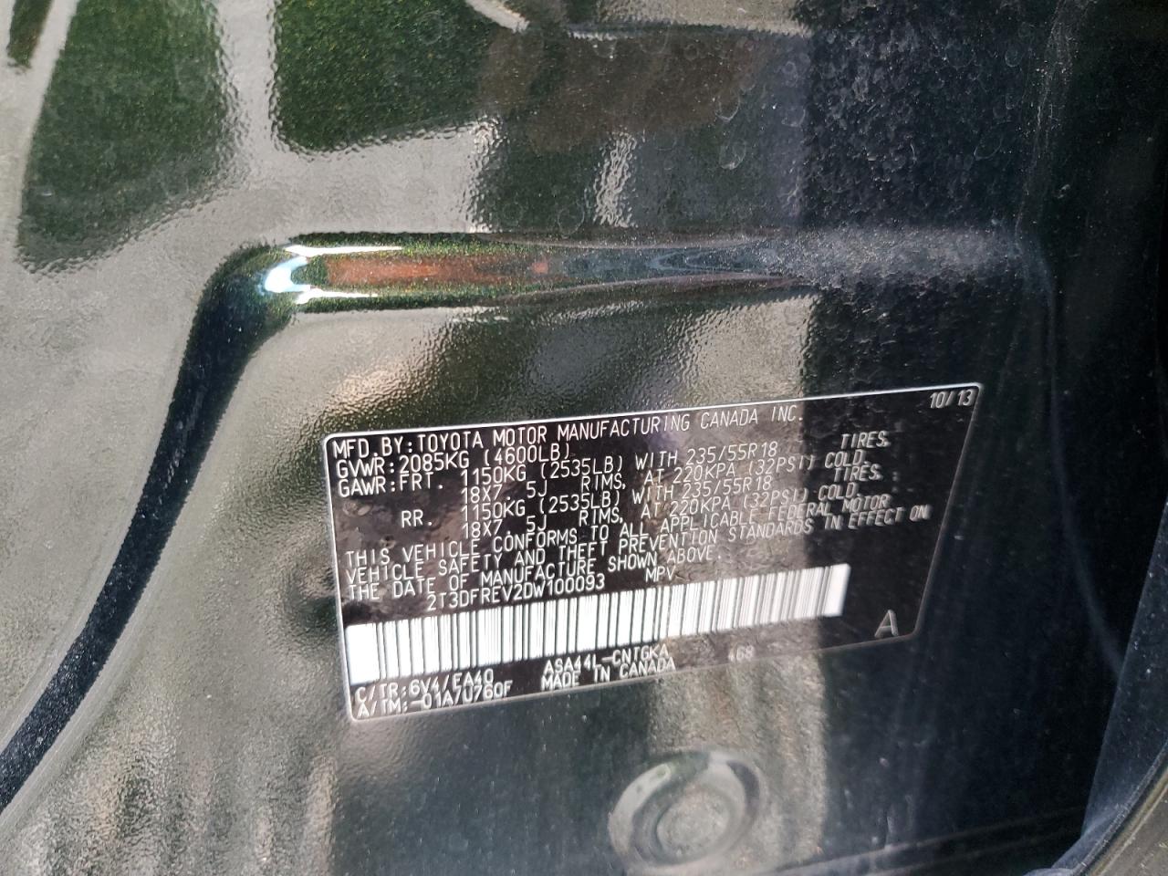 2013 Toyota RAV 4 - Image 13