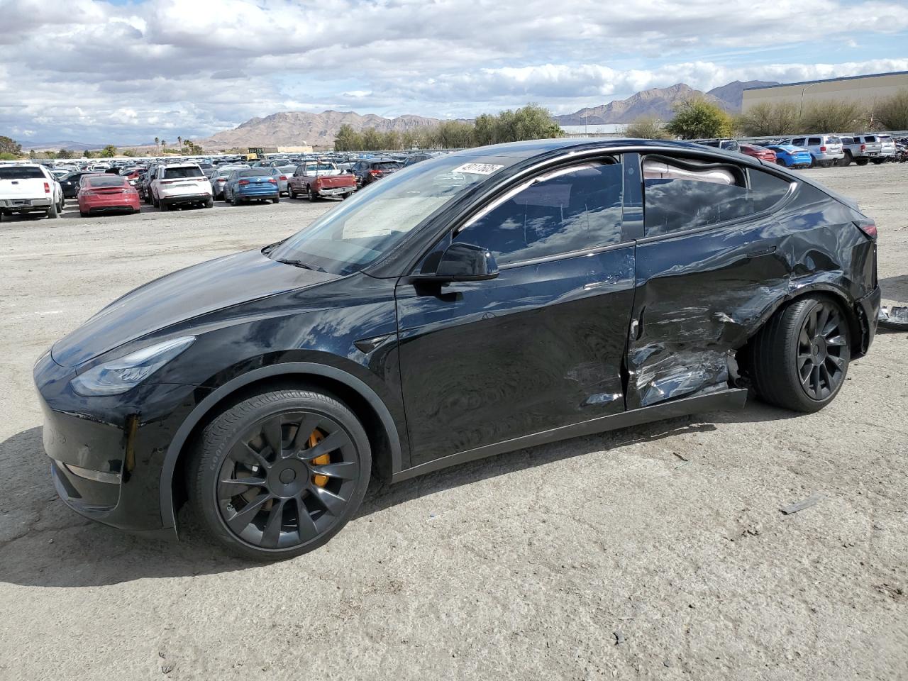 2021 Tesla Model Y for Sale in Las Vegas, NV - Side