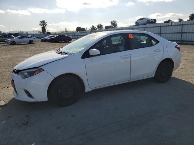 Sedans TOYOTA COROLLA 2015 White