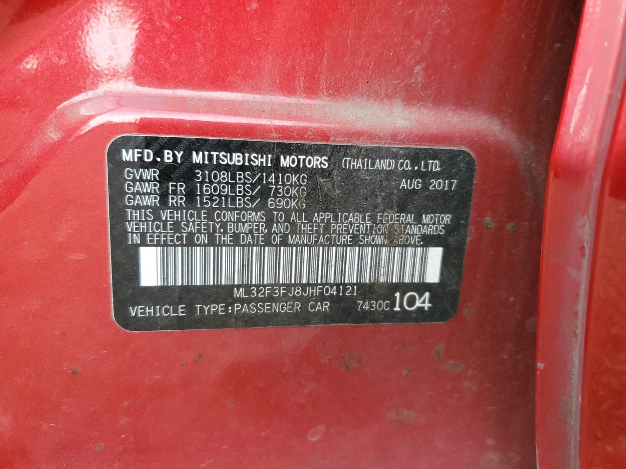 2018 Mitsubishi Mirage - Image 12