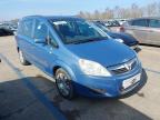 2008 VAUXHALL ZAFIRA LIF for sale at Copart NEWBURY