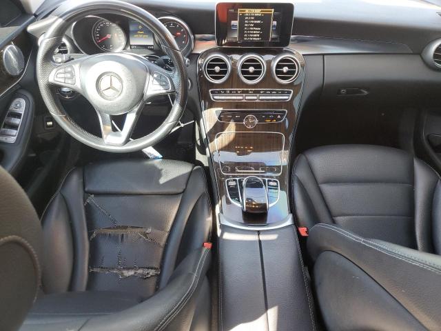 Sedans MERCEDES-BENZ C-CLASS 2015 Srebrny