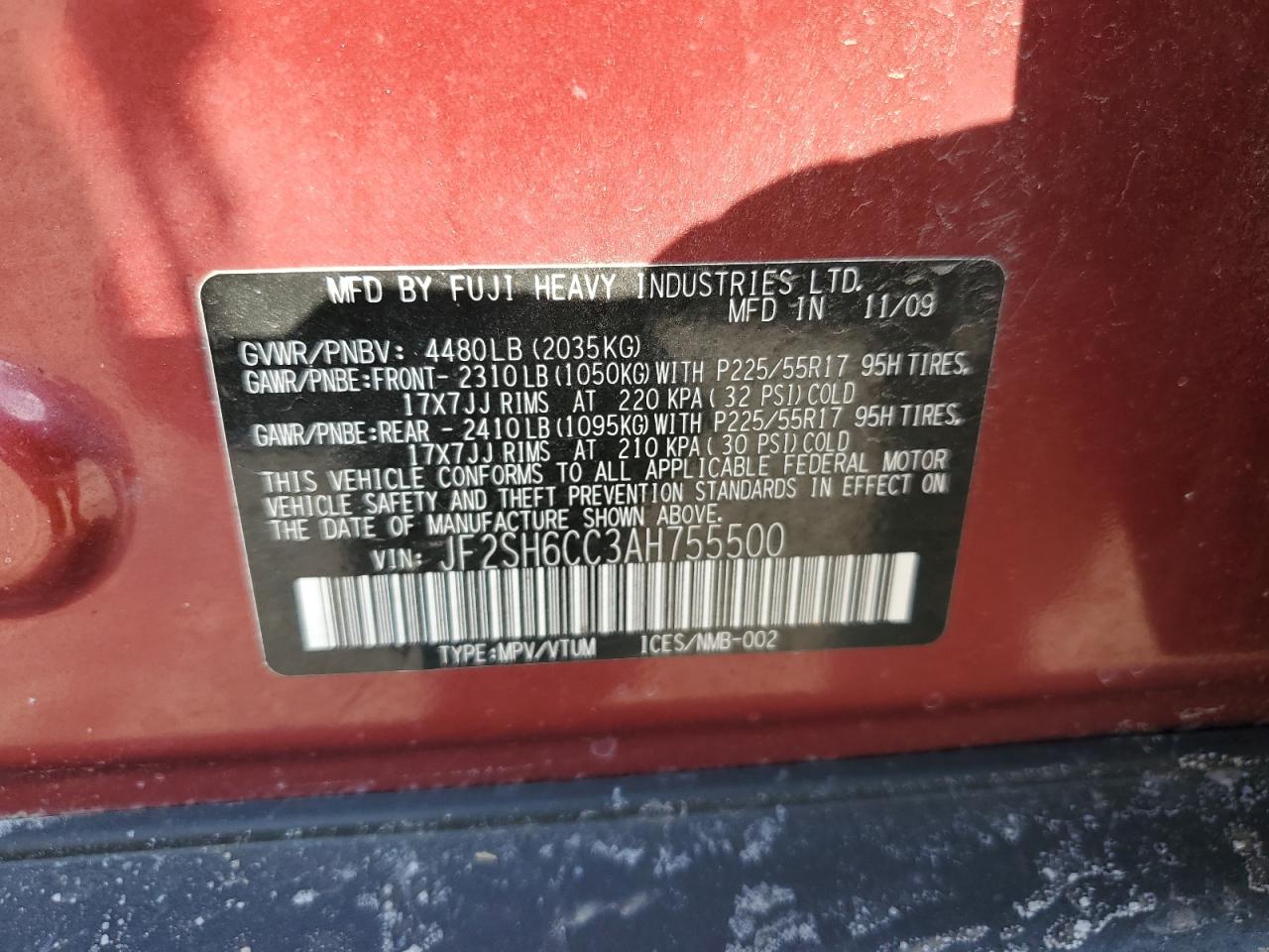 2010 Subaru Forester - Image 13